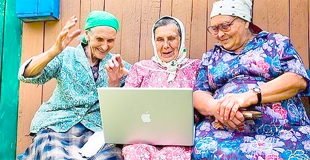Бабушек будут консультировать по скайпу. Фото с сайта akak.ru.