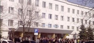 В Стаханове штурмовали отдел милиции