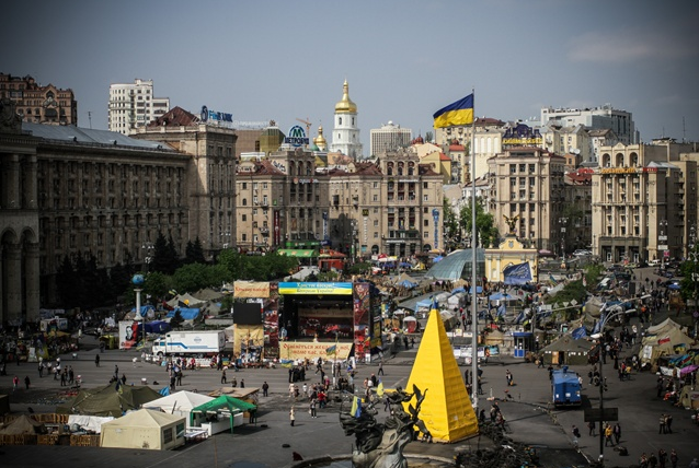 Майдан будет стоять минимум до выборов. Фото Олега Терещенко, kp.ua
