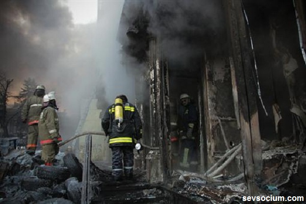 Новость - События - На Майдане случился пожар