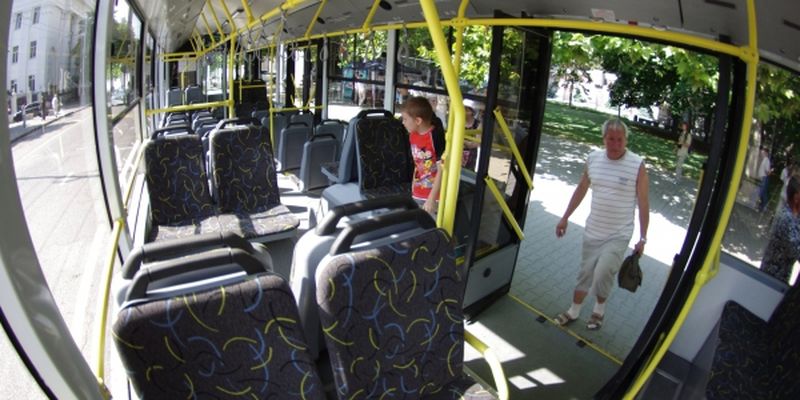 Киев закупил троллейбусы с . Фото с сайта telegraf.com.ua