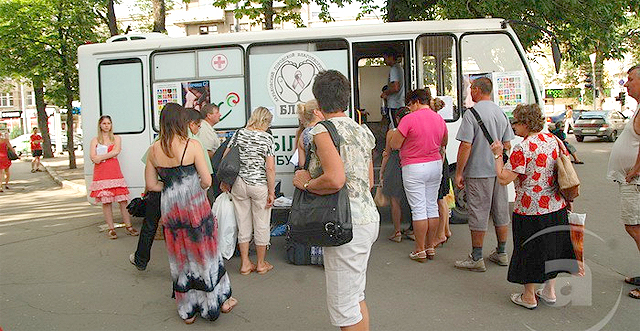 В Киеве сегодня будет работать мобильная амбулатория. Фото с сайта mediaport.ua.