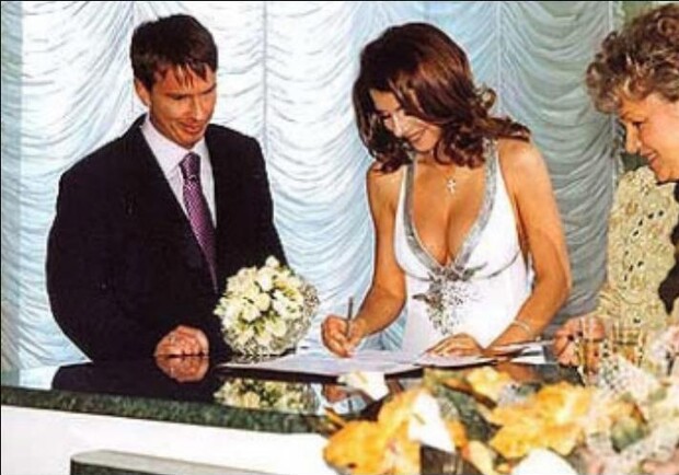 Анна Седокова и Валентин Белькевич поженились в 2004 году. Фото с сайта korzonews.info