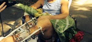 Визит президента и сладкий стол: как отмечали день ВДВ в киевском военном госпитале