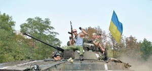 Украинские силовики изрешетили пулями авто с боевиками