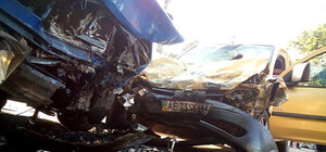 ДТП в Ленинском районе: в 92-ю маршрутку врезался минивэн Renault Kangoo