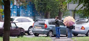 ДТП в центре: столкнулись Жигули, Mitsubishi и Hyundai