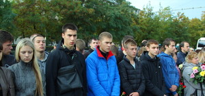 В Днепропетровске простились с погибшими в зоне АТО солдатами