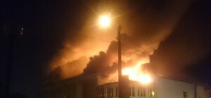 В Киеве сгорел кинотеатр 