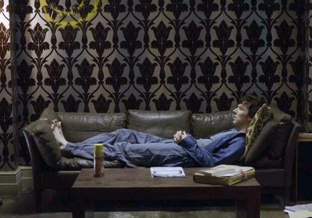 Кадр из сериала Sherlock, BBC 