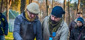 В Киеве выковали самый маленький трезубец в стране