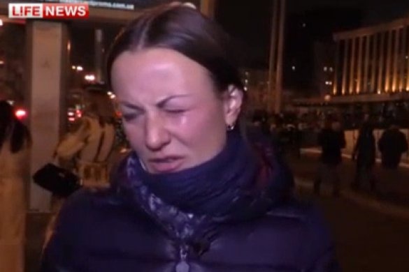 Новость - События - Украинские журналисты показали, как на самом деле в Киеве "избили" корреспондентку LifeNews. ВИДЕО