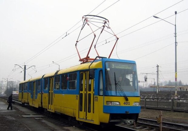 Скоростной трамвай в Киеве. Фото с сайта wikimedia.org