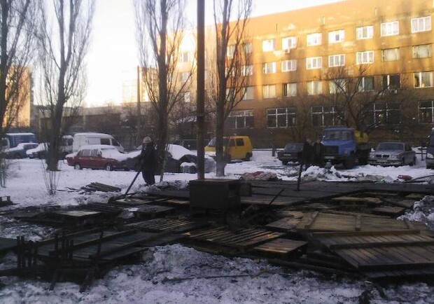 Новость - События - В Киеве женщина сгорела в пункте обогрева