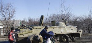 В Дебальцево почти не осталось целых домов