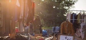 Будь в курсе: барахолку на Пейзажке перенесли из-за дождя