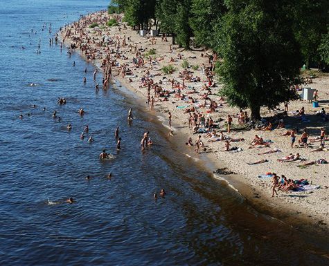 Новость - Досуг и еда - Когда в Киеве стартует пляжный сезон, и где можно будет купаться