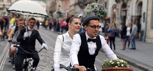 По Львову на ровері: корисно, вигідно, цікаво