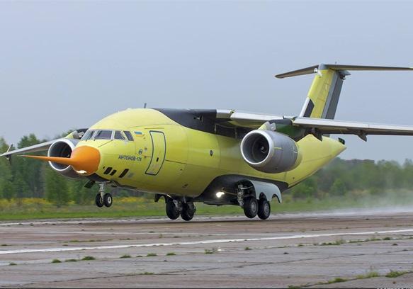 Новость - События - Новый украинский самолет Ан-178 впервые поднялся в небо