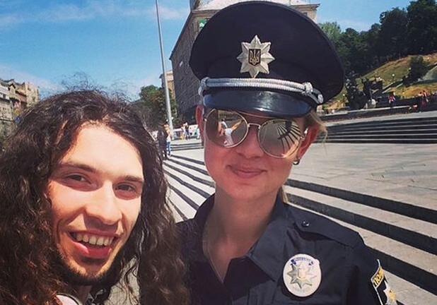 Новость - События - Instagram-подборка: киевляне фотографируют новых полицейских