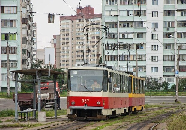 Новость - Транспорт и инфраструктура - На двух маршрутах в Киеве увеличили количество трамваев