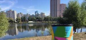 Фотофакт: Киев украсили арт-урны