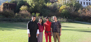 Ксения Симонова покорила Короля Бутана