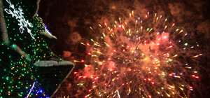 Как Одесса встретила Новый год на Думской площади (ФОТО)