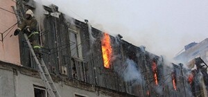 В пожаре в многоквартирном доме в Судаке погиб мужчина