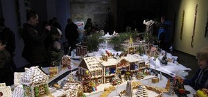 Рождество и сладости: в Одессе проходит выставка пряничных домиков