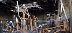 После пожара в 