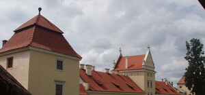 На Львівщині вночі горів Жовківський замок