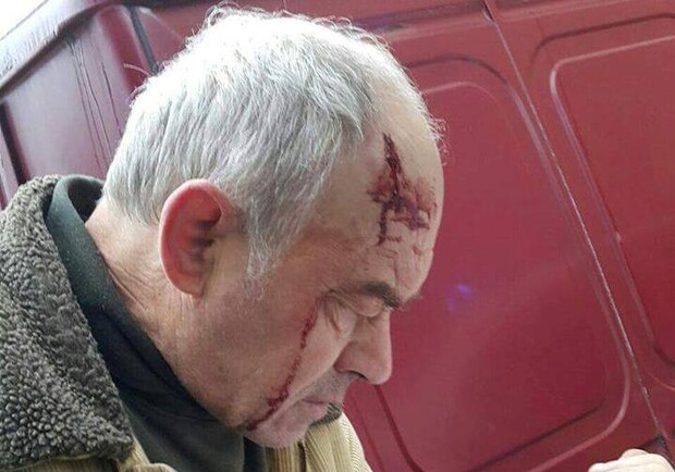 Новость - События - Помогите найти: в Киеве водитель "Шевроле" избил дворника