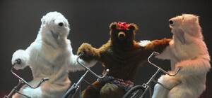 В субботу по Полтаве будут ездить медведи на велосипеде