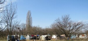 Не гуляй здесь поздней ночью: на Лысой горе отаборились цыгане