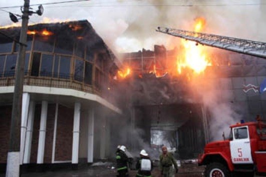 Из-за местоположения частей пожарные долго едут на вызовы. Фото с сайта: http://www.rosbalt.ru