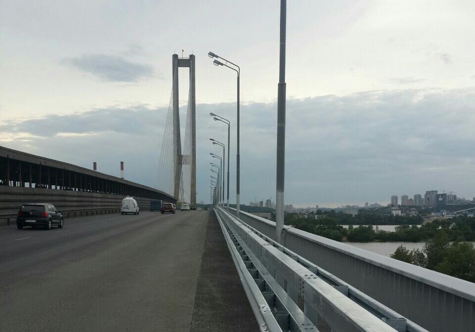 Новость - Транспорт и инфраструктура - В Киеве после ремонта открыли движение по Южному мосту