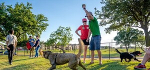 У  Львові для собак встановили тренажери просто неба