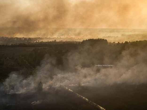 Новость - События - Все повторяется: в Чернобыльской зоне вспыхнул масштабный пожар