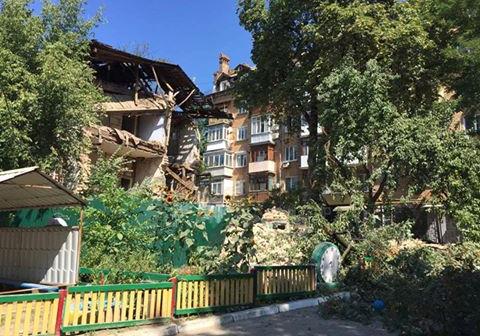 Новость - События - В Киеве обвалился дом