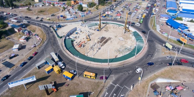 Новость - Транспорт и инфраструктура - Всем показалось: в КГГА объяснили строительные процессы на "Героев Днепра"