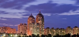 Оболонь в иллюминаторе: столичный жилмассив показали с высоты птичьего полета