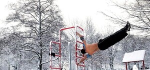 Не для детей: на Отрадном появилась новая спортплощадка