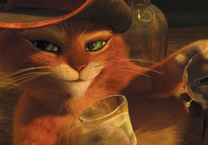 Кадр из мультфильма "Кот в сапогах" 