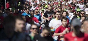 На своем примере: мэр Киева пробежал благотворительные два километра