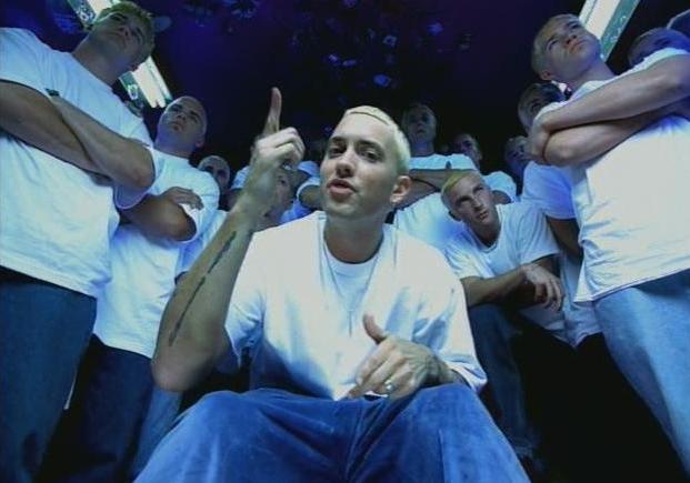 Кадр из клипа Eminem "The Real Slim Shady"