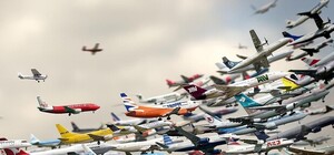 В день финала Лиги чемпионов в Киеве ожидают прибытия 450 рейсовых самолетов и 70 чартеров