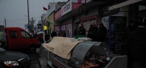 Просто неба: в Слобожанском выставили на улицу магазин