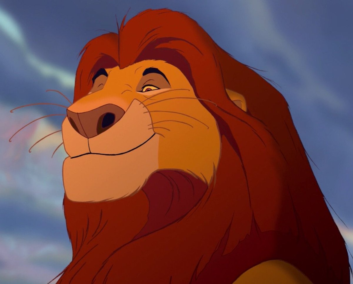 Кадр из мультфильма "Король Лев"