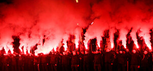 100 лет бою под Крутами: в Харькове прошло факельное шествие